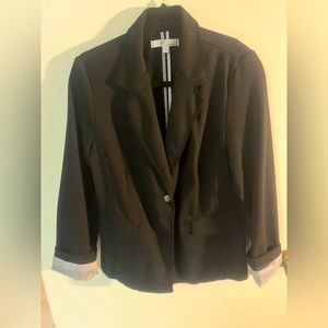 Ellen Tracy  Polka dot Blazer